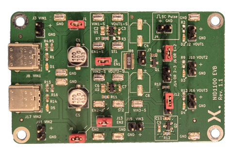 NEVB-NID1100 1.5V to 5.5 V, 1A, Ideal Diode with Forward Voltage Blocking Evaluation Board