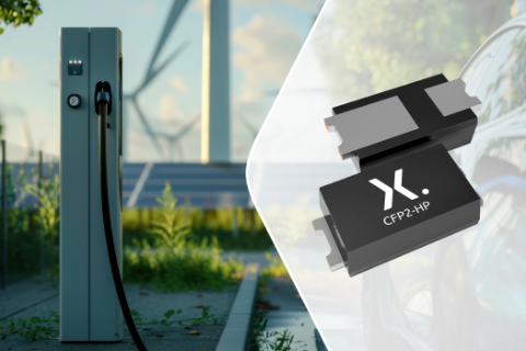 Nexperia推出車規(guī)級平面肖特基二極管，采用節(jié)省空間的CFP2-HP封裝