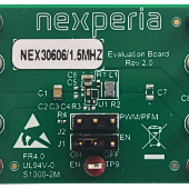 NEX30606: 1.8 V to 5.0 V, 600 mA, 220 nA ultra-low Iq Buck converter evaluation board
